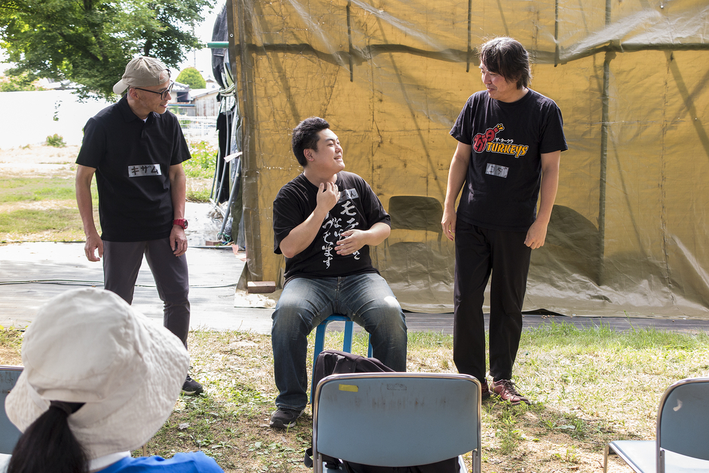 インプロショーとブルーベリー狩り（2025年7月27日／ブルーベリーガーデン黒岩）