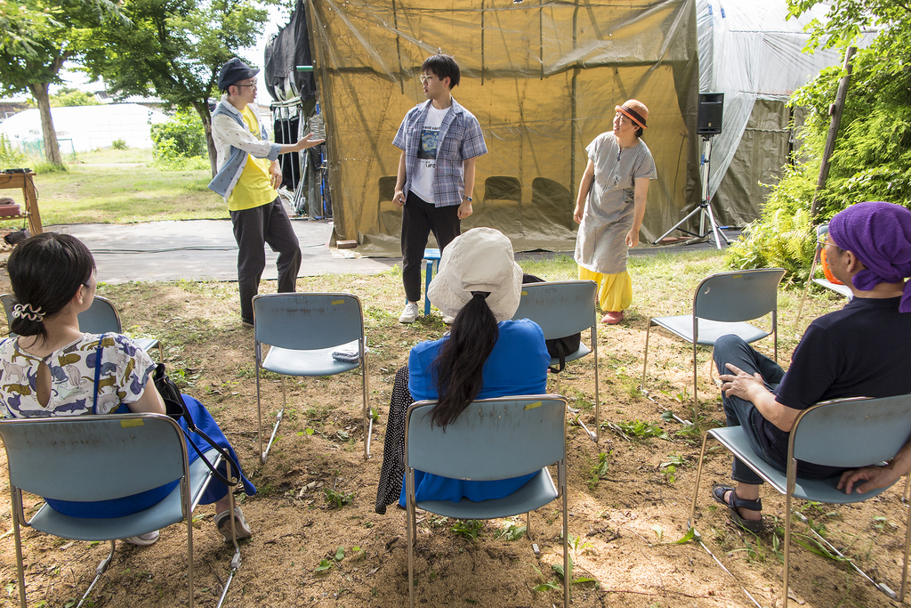 インプロショーとブルーベリー狩り（2025年7月27日／ブルーベリーガーデン黒岩）