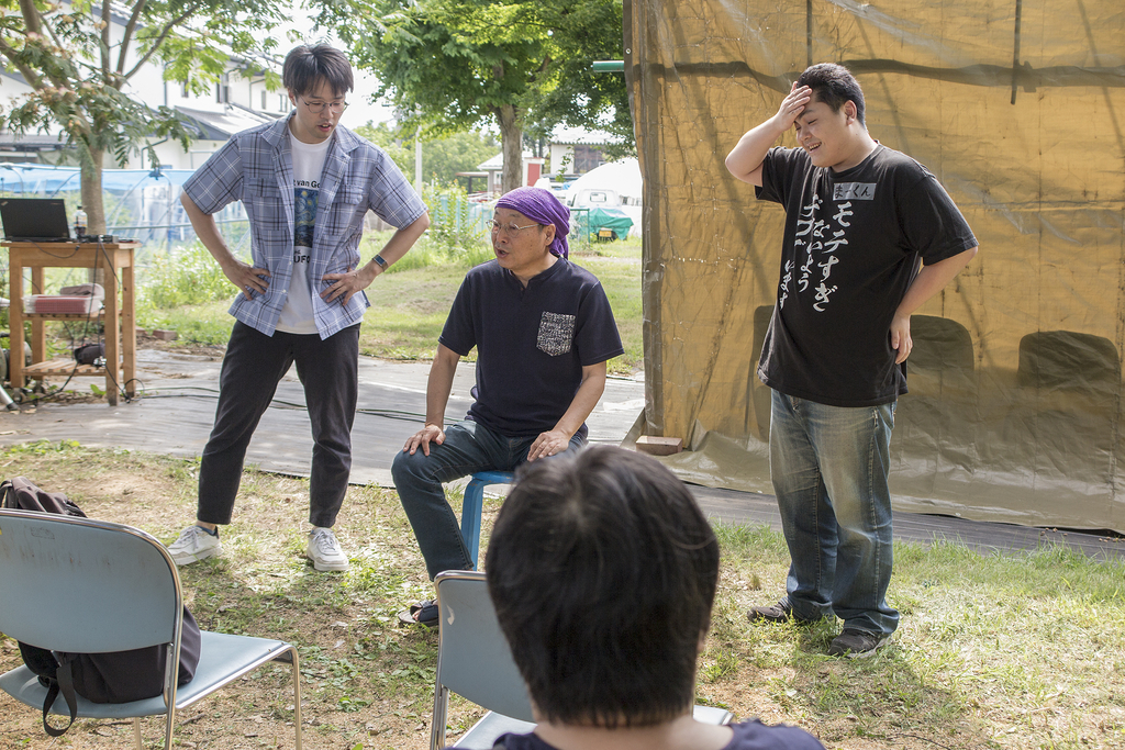 インプロショーとブルーベリー狩り（2025年7月27日／ブルーベリーガーデン黒岩）