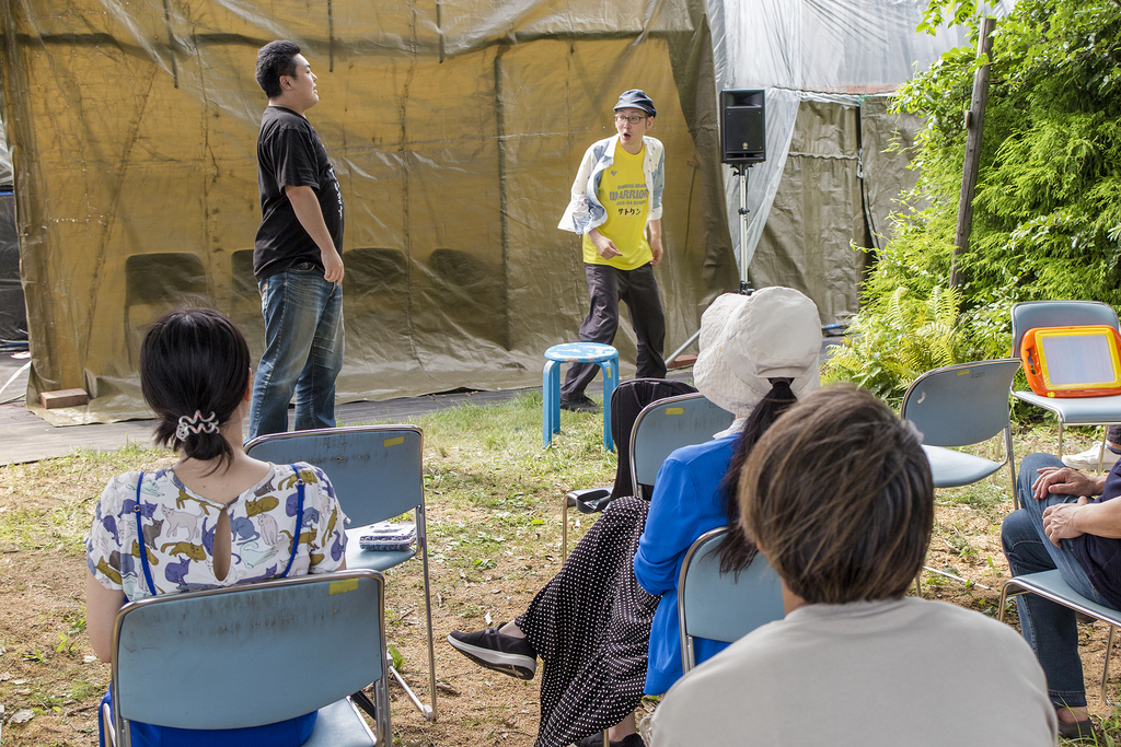 インプロショーとブルーベリー狩り（2025年7月27日／ブルーベリーガーデン黒岩）