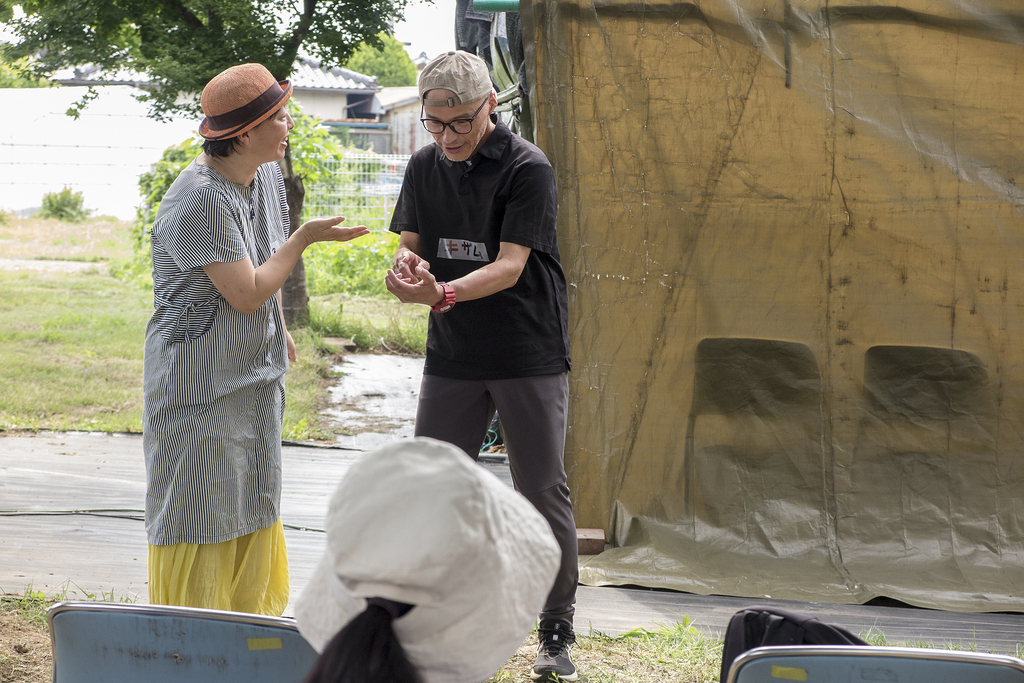 インプロショーとブルーベリー狩り（2025年7月27日／ブルーベリーガーデン黒岩）