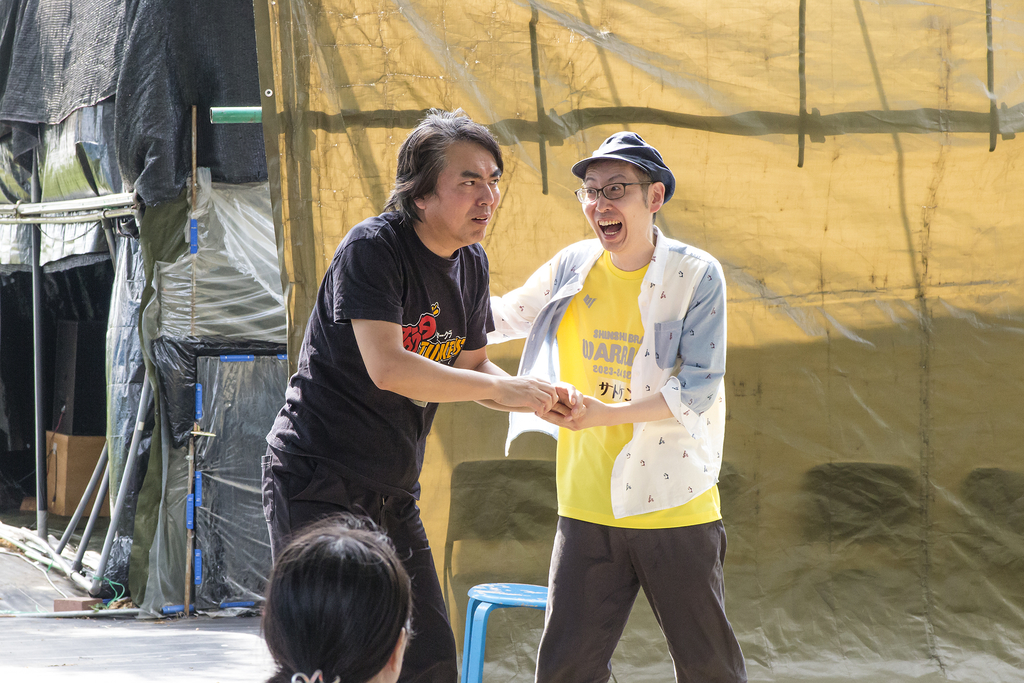 インプロショーとブルーベリー狩り（2025年7月27日／ブルーベリーガーデン黒岩）